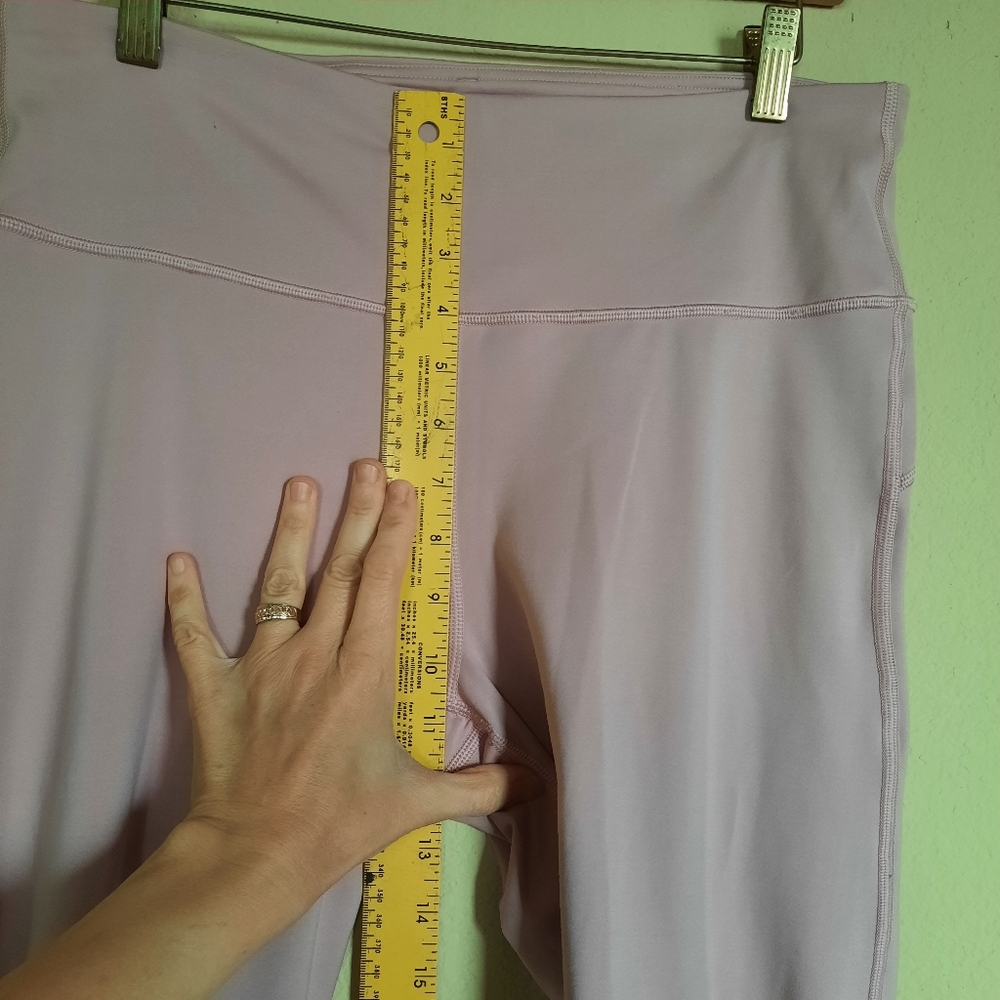 Dusty Pink Mauve Leggings Gapfit Athletic Athlesiure Workout - Picture 4 of 10